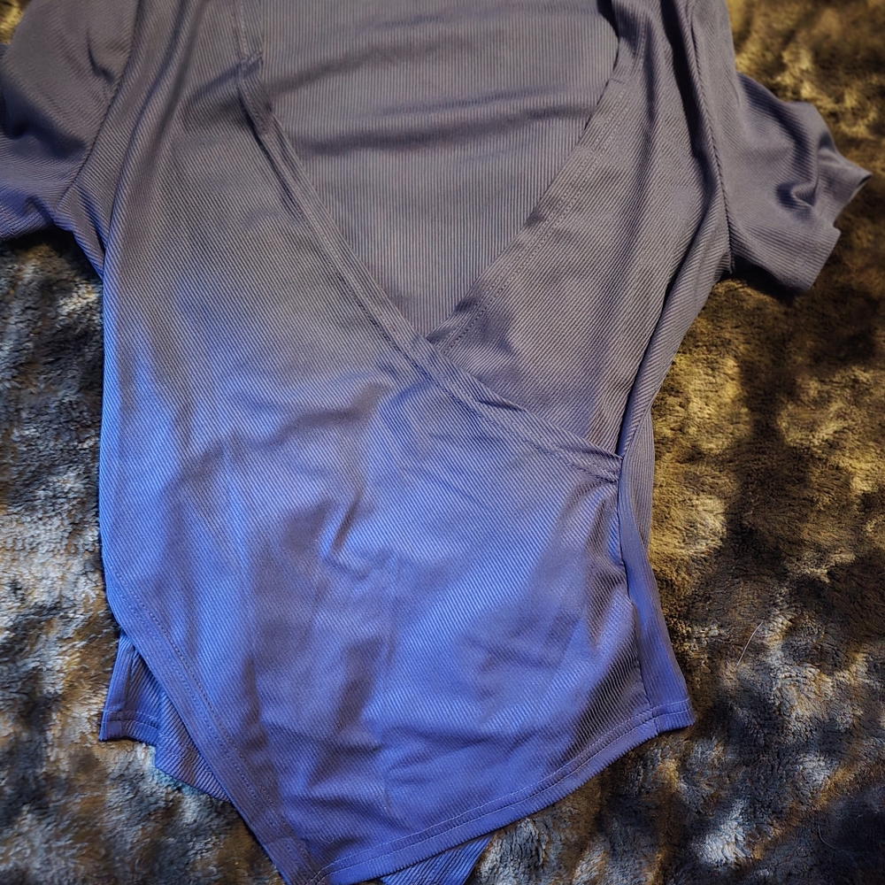 Elegant Blue Women's Top